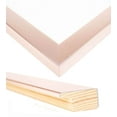 thumbnail image 4 of 20x29 Frame Rose Gold Real Wood Picture Frame Width 0.75 inches | Interior Frame Depth 0.75 inches, 4 of 7