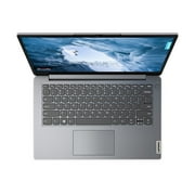 Lenovo Ideapad 1i, 14.0 Laptop, Intel Pentium N5030, 4GB RAM, 128GB eMMC Storage, Cloud Grey, Windows 11 in S Mode with Office 365 1-yr, 82V6001DUS