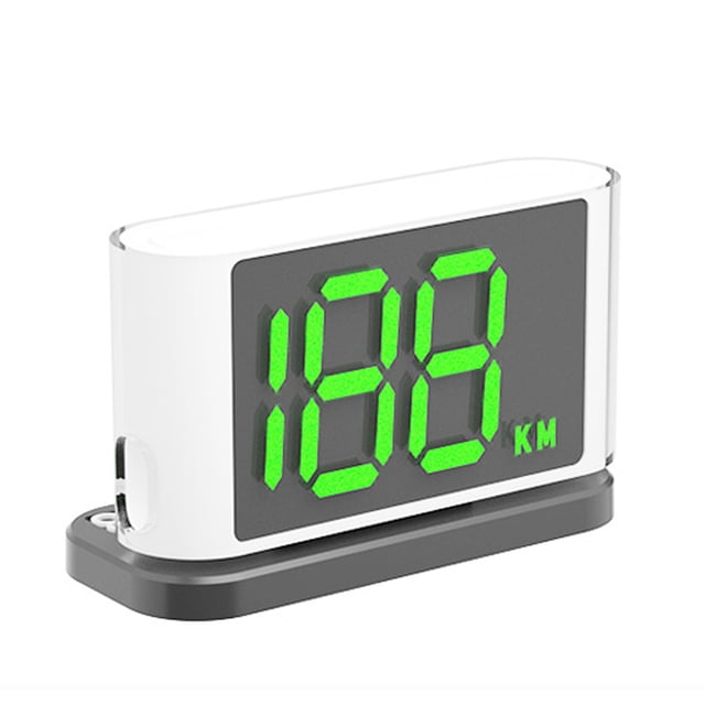 COM1950s Speedometer for Car, Car Hud Up Display Safe Driving Speedometer Universal Usb Hd Speed Display with Parking Phone Number Plug and Play, Usb Plug In, Hud Display Car, Usb for Car