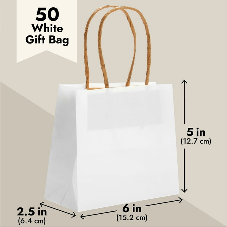 50 Pcs Wedding Favor Bags With Bow & Ribbon Handles – 6.2x7.2x2.5 Inch – Sage Green Gift Bags For Bridal Shower, Baby Shower, Birthday 2 thumbnail image