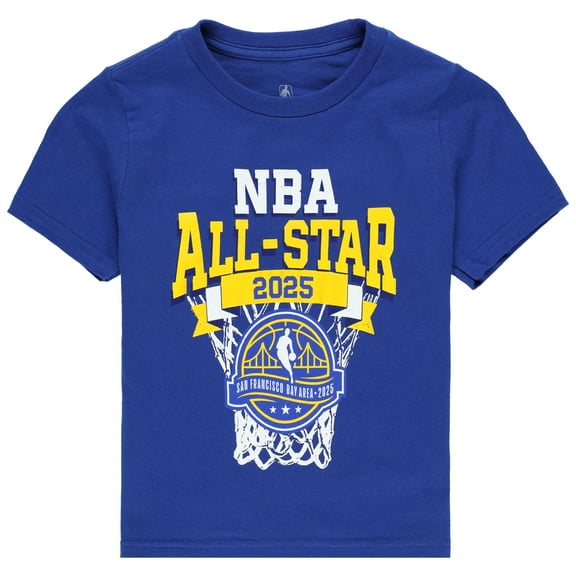 Preschool Outerstuff Royal NBA All-Star 2025 Hoop T-Shirt