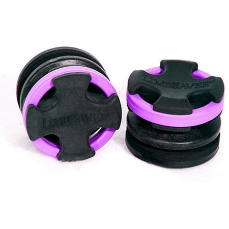 LimbSaver Broadband Dampener for Split Limb Compound Bows, Purple,