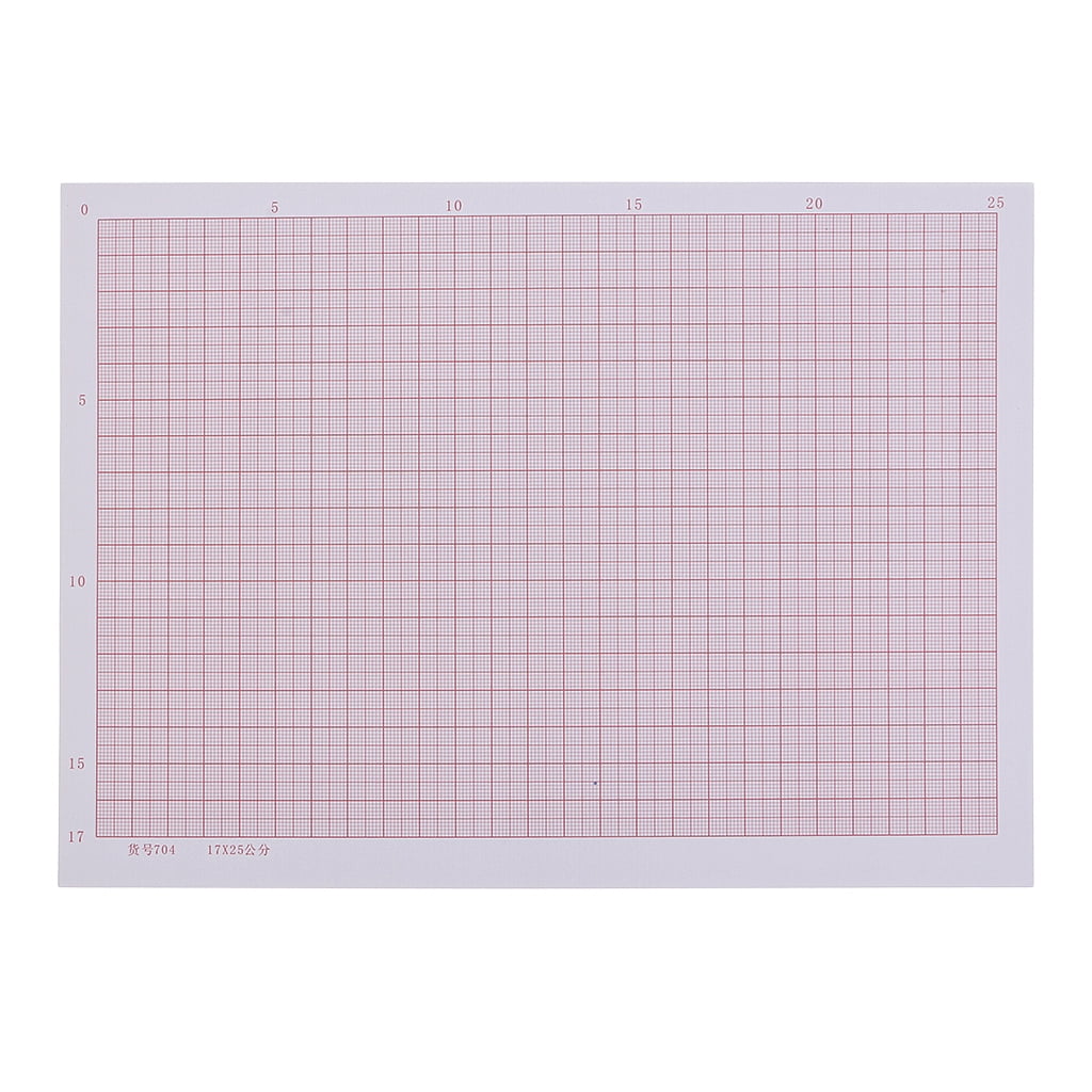 100 Pieces A4 Size Coordinate Paper Calculate Paper
