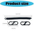 thumbnail image 5 of Retractable Coiled Tethers with Carabiner Boating Fishing Rope Retention Rope Retractable Spring Elastics Rope Enduring, 5 of 10