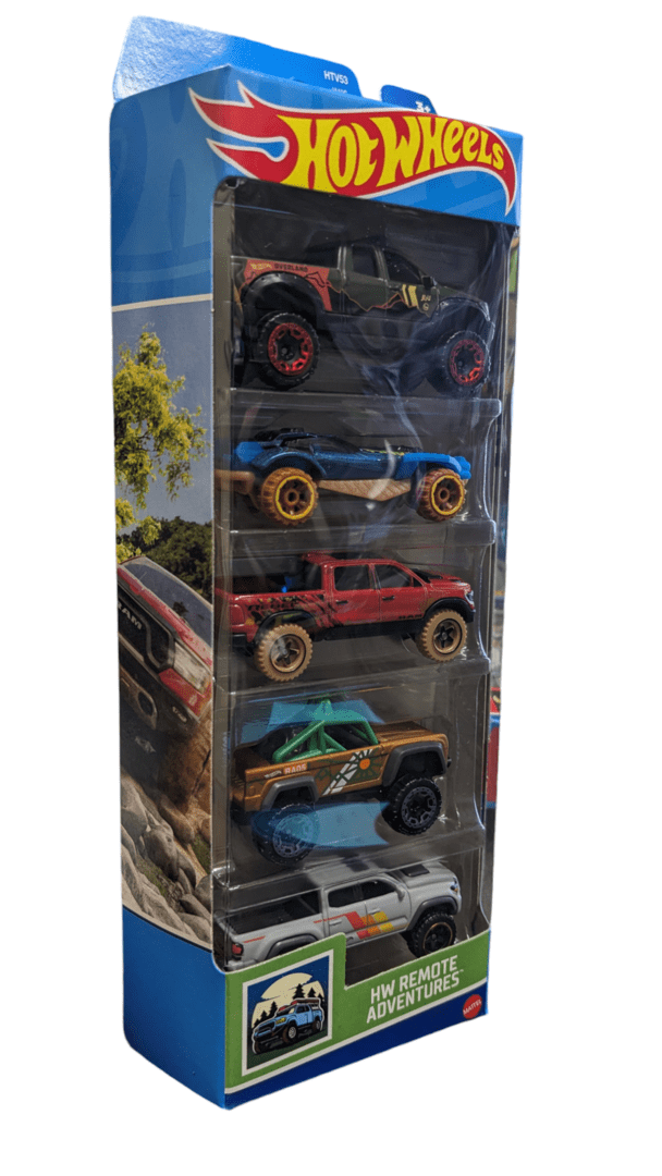 Hot Wheels 5 pack HW Remote Adventures