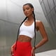 thumbnail image 5 of Ropa interior deportiva de alto impacto para mujer, ropa interior deportiva para correr con correa cruzada en la espalda, ropa interior con copas desmontables - Blanco, 5 of 5
