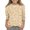 Beige, variant on Girls Easter 3/4 Length Sleeve Shirt Kids Casual Cute Bunny Eggs Print Tops Funny Crewneck Shirts (Rose Gold, 13-14 Years)