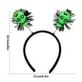 thumbnail image 3 of Honeeladyy 1 Pcs Glow in The Dark Halloween Headband - Luminous Skeleton Heads Hair Accessory for Ghost Festival Party Costume Decorations, 3 of 6