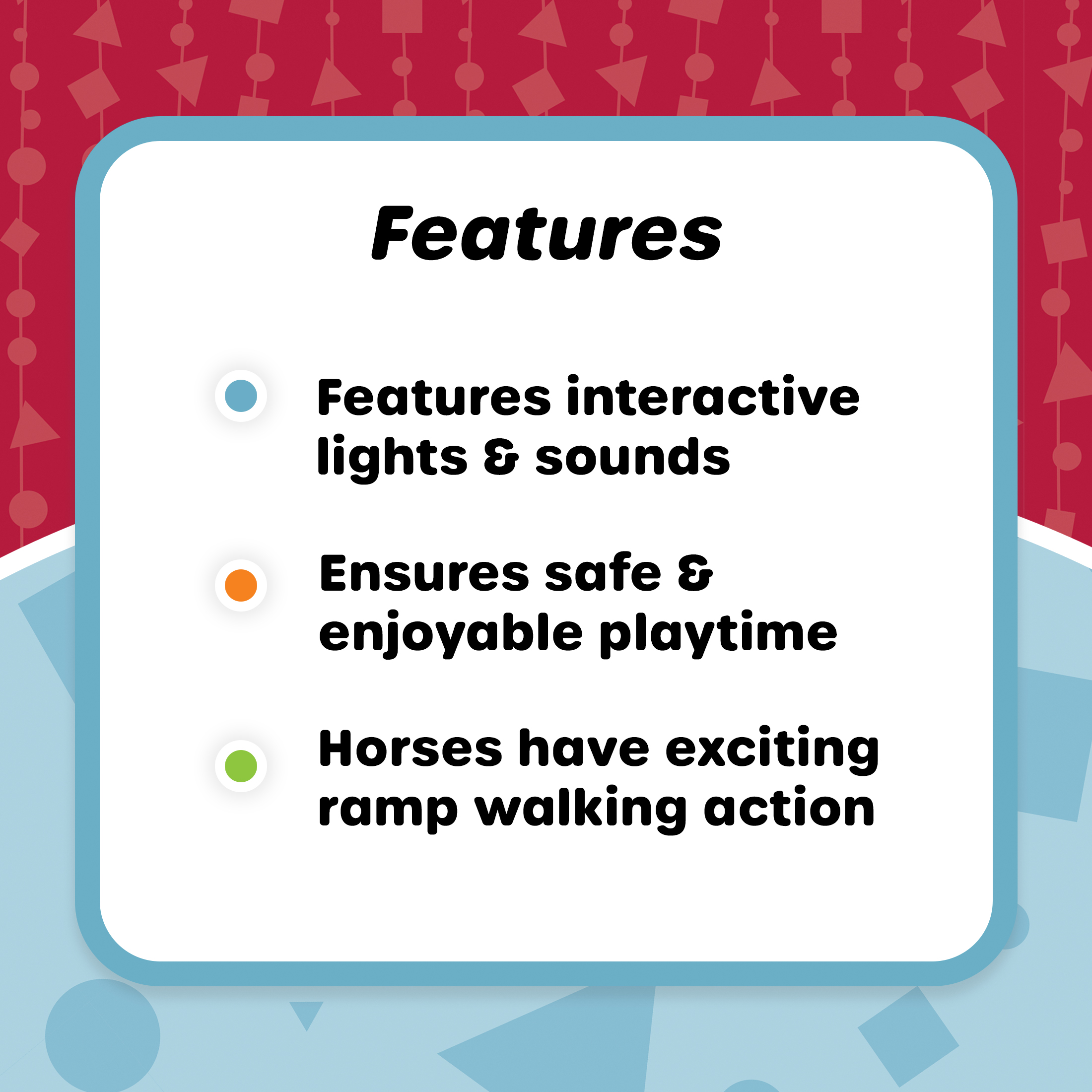 Kid Connection Pony Ranch Play Set with Lights and Sounds photo 3