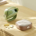 thumbnail image 5 of Magnetic Rotating Pill Organizer Portable Compartment Sorter Travel Home Office, 5 of 6