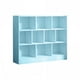 thumbnail image 1 of Organizador Librero Ilios Innova 10 cubos Estante Multifuncional Azul 120 cm x 24 cm x 104 cm, 1 of 9
