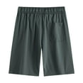 thumbnail image 3 of Pantalones Cortos Deportivos de los Hombres con Cordón de Bolsillo Cintura Elástica, Ligero Y Cómodo Pantalones Cortos de los Hombres Casual, 3 of 7