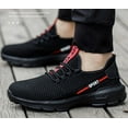 thumbnail image 3 of Steel Toe Shoes for Men Women Comfortable Breathable Safety Work Shoes Lightweight Indestructible Puncture Proof Work Sneakers, 3 of 10