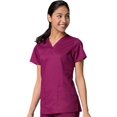 thumbnail image 1 of EON Haut de Blouse Médicale Col en V Uni pour Femmes COOLMAX, 1 of 2