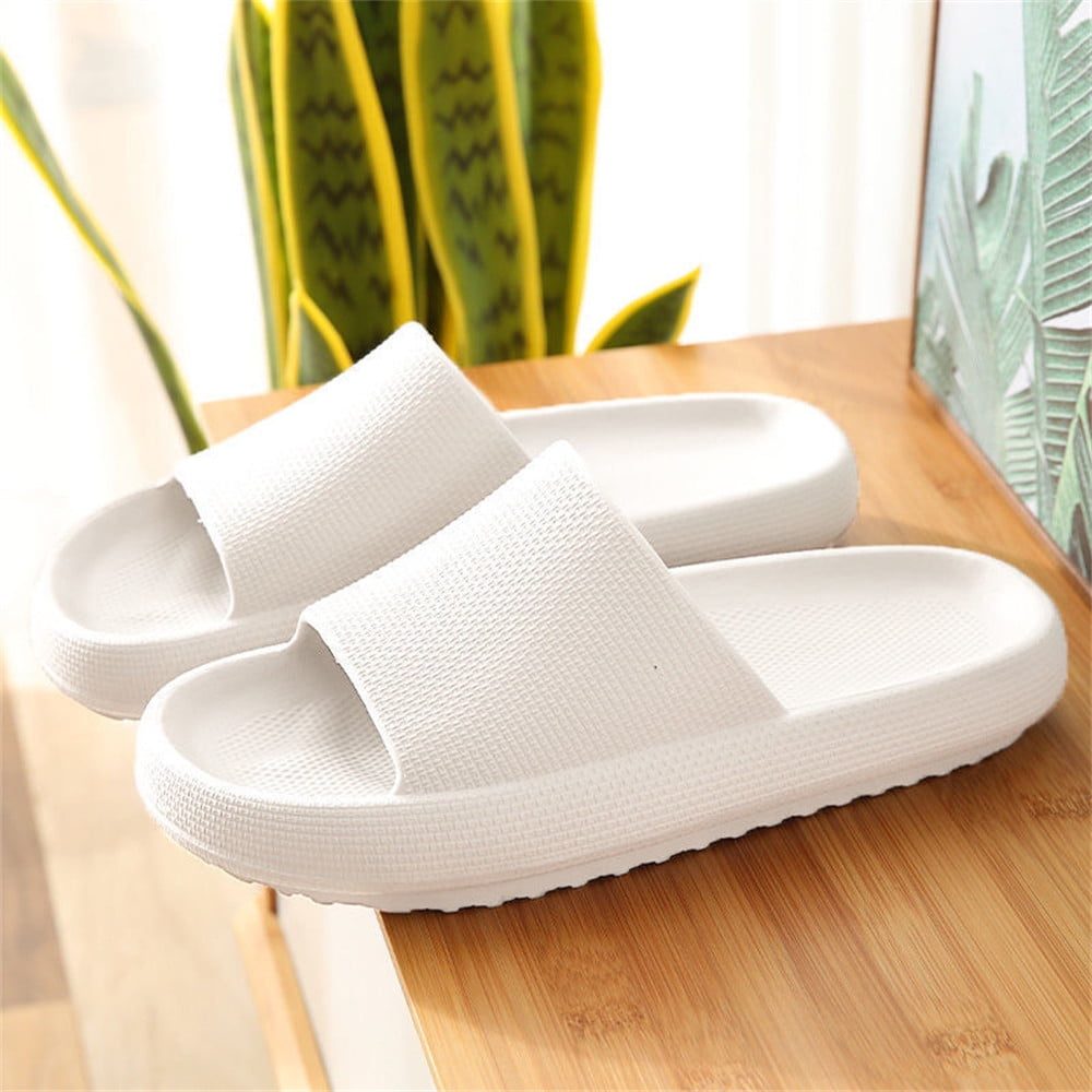 White feather slides sale