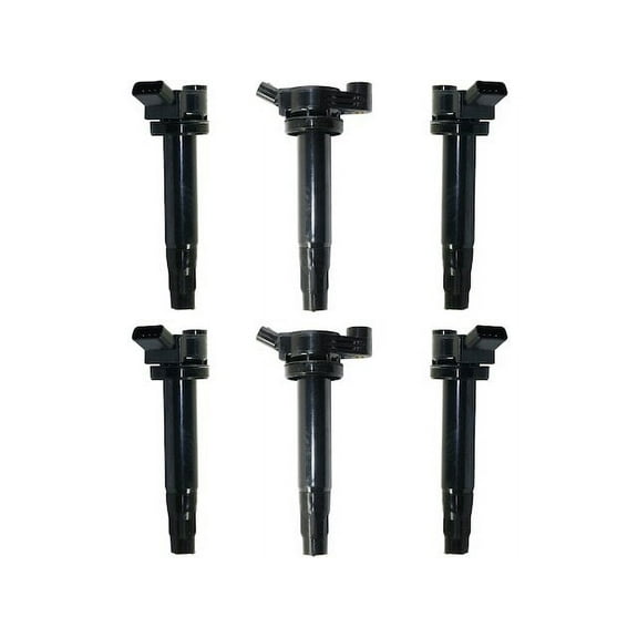 Ignition Coil Kit - Compatible with 2004 - 2010 Toyota Highlander 3.3L V6 2005 2006 2007 2008 2009