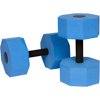Aquatic Foam Octagon Exercise Dumbells (Set of 2, Blue)
