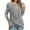 Gray, variant on Aayomet Womens Long Sleeve Tops Women Long Sleeve Crop Top Turtleneck Soft Lightweight Basic Slim Fit Tops,Blue L