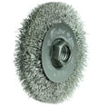 thumbnail image 2 of Weiler Crimped Wire Wheel, 4 in D x 1/2 in W, .014 in Stainless Steel Wire, 14,000 rpm - 1 EA (804-13085), 2 of 4