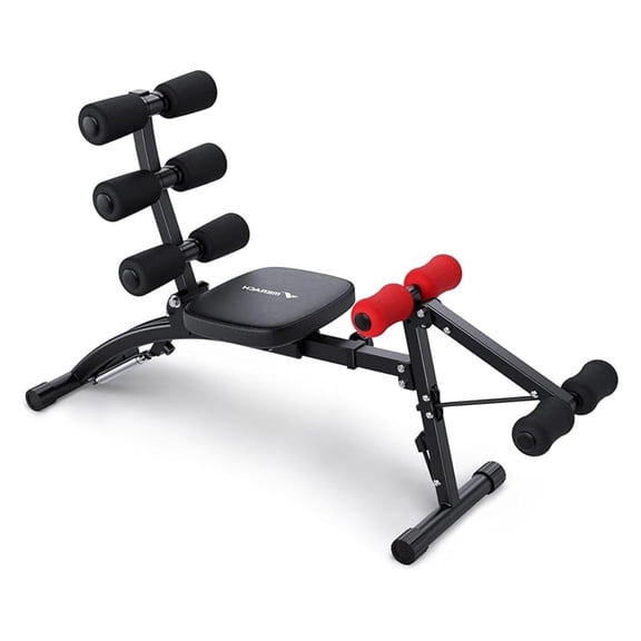 Ab Machine, Multi-Functional Adjustable Ab Trainer, Ab Workout for Home Gym, Sit Up Machine for Abdominal, Exercise Chair for Full Body Workout