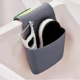 thumbnail image 5 of Clearance Drain Rack under $15 AllTopBargains Black Saddle Double Sink Caddy Kitchen Organizer Storage Sponge Holder New, 5 of 5
