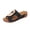 Black, variant on Red Womens Fashion Casual Summer Style Solid Color Fish Mouth Thick Bottom Wedge Slippers Comfortable Open Toe Slide Sandals