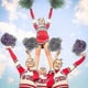 thumbnail image 5 of 24 Pack Metallic Cheerleading Pom Pom 12 Inch Cheerleader Pom Poms With Baton, 5 of 5