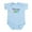 Sky Blue, variant on CafePress - EMT Infant Bodysuit - Baby Light Bodysuit, Size Newborn - 24 Months