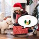 thumbnail image 5 of Bufanda de Punto para Mascotas, Decoración Navideña | Collar Hecho a Mano | Poliéster Verde Cálido | 20-40 Cm | Ligera | Regalo Navideño | 1 Babero, 5 of 6