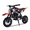 Red, variant on 50CC Mini Bike, 2-Stroke Kids Dirt Bike, Equipped With Dual Disc Brake System And Front/Rear Shock Absorbers, Includes Off-Road Tires And Tool Kit, Size 42×27×28in, Black