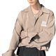 thumbnail image 4 of Camisa de manga larga para hombre con botones de color puro informal y transpirable para hombre Camisa con botones sueltos para fiesta diaria Caqui L, 4 of 8