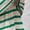 Green, variant on Fengqque 2 Piece Short Sets for Women waffle Summer Outfits Round Neck Short Sleeve Shorts Sets Khaki XL(XL)