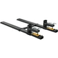 thumbnail image 1 of KFFKFF Pallet Forks, 2000 lbs Load-Bearing Pallet Forks, 43" Full Length Robust Pallet Forks with Modifiable Stabilizer Bar, Tractor Bucket Forks for Tractor Accessories, Skid Steer, Loader Bucket, 1 of 9