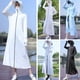 thumbnail image 3 of TFixol Chaqueta de protección solar para mujer Visera grande Bolsillos con cremallera completa UPF, 3 of 8