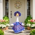 thumbnail image 5 of Sruoe Porch Goose Outfits, Porch Goose Clothes, 23 Inch Cement Goose Clothes Dress, Duck Clothes for Spring Easter Holiday Outdoor Garden Yard Lawn Patio Statue Decor, 5 of 9