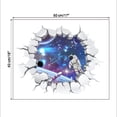 thumbnail image 3 of Airplane 3D Sticker Sticker Home Sticker Universe Wall Decor Window Starry Wall Stickers, 3 of 3