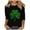 Multicolor 8, variant on hotojiny St. Patrick's Day Shirt for Women Cute Print Plus Size Summer Tops Lightweight Crew Neck 3/4 Sleeve Work Party Tee Shirt