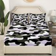 thumbnail image 3 of Erosebridal Army Camouflage King Sheet Sets, Thistle Bedding King Size, Military Camo Decor 4 Pieces, 3 of 7