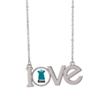 thumbnail image 1 of Doctor Stay Home Save Valor Love Necklace Pendant Charm Jewelry, 1 of 3