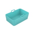 thumbnail image 1 of Antqov Baking Tray Fryer Baking Tray Rectangular Double Joint Special Fryer Pad 8.5-inch, Home Accessories, 1 of 3
