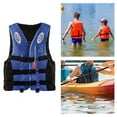 thumbnail image 2 of S SERENABLE 360 degree Reflective Life Jacket Swimwear Swim Vest for Floating Kayaking Rafting M Size Blue, 2 of 9