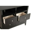 thumbnail image 6 of Passion Furniture Hammond Black 4 Drawer Chest of Drawers (42 in L. X 18 in W. X 36 in H.), 6 of 6