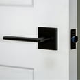 thumbnail image 5 of Viaggio Qadbrz_Psg_234_Rh Quadrato Right Handed Solid Brass Passage Door Lever Set - Brass, 5 of 7