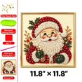 thumbnail image 2 of DIY Christmas Pearl Diamond Art Kit Bead Art Craft Set with Frame for Home Wall Decor, Beginner-Friendly Holiday Gift for Adults, 2 of 8
