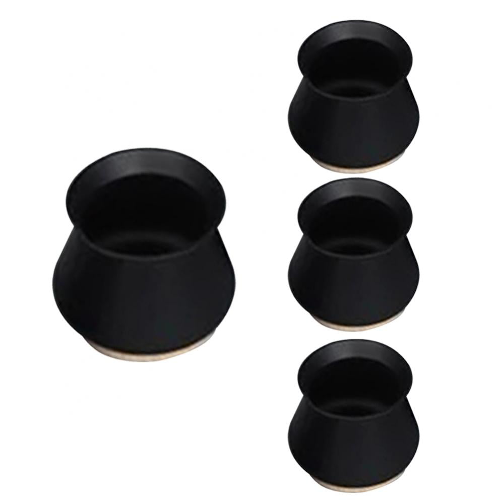 4Pcs Chair Leg Cap Silicon Rubber Feet Floor Protector Pad Furniture Table Cover 