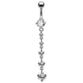 thumbnail image 2 of Belly Button Ring Updated S Urgical Steel Belly Button Rings With Properly, 2 of 9