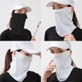 thumbnail image 3 of Summer Ice Silk Sun UV Protection Bike Full Face Mask Balaclava, 3 of 8