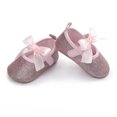thumbnail image 4 of Yoyauz Baby Girl Mary Jane Shoes Anti Slip Rubber Sole Ballet Slippers Princess Dress Wedding Shoes Newborn Kids Shoes Toddler Shoes（0-12 Month）, 4 of 12