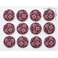 thumbnail image 3 of IBA Indianbeautifulart Pink 1 Inch Buttons For Sewing Fancy Buttons For Crafts 2 Hole Dot & White Floral Artistic Scrapbooking Canvas Buttons Pack Of 50, 3 of 7