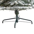 thumbnail image 6 of Nearly Natural 8ft. Flocked West Virginia Spruce Artificial Christmas Tree with 600 Clear Lights and 1856 Bendable Branches, 6 of 10
